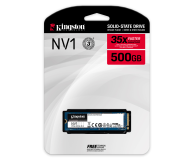 Kingston 500GB M.2 PCIe NVMe NV1 - 646479 - zdjęcie 3